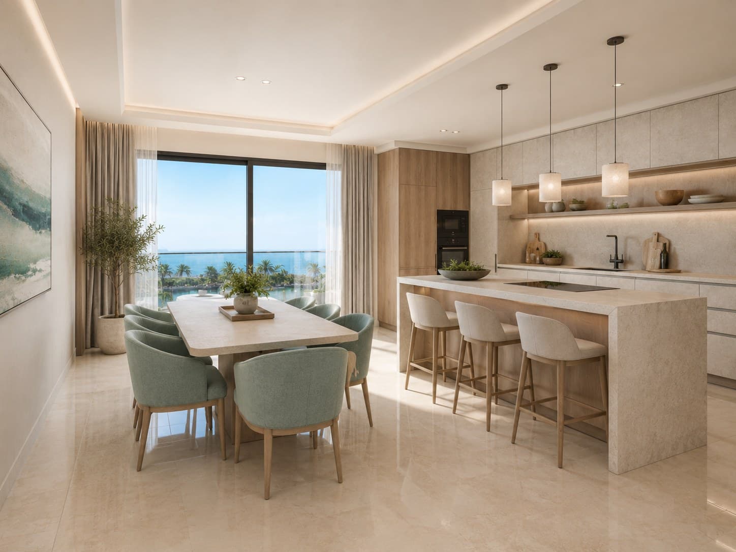 نمایی از پروژهٔ Viransehir Coast Apartments