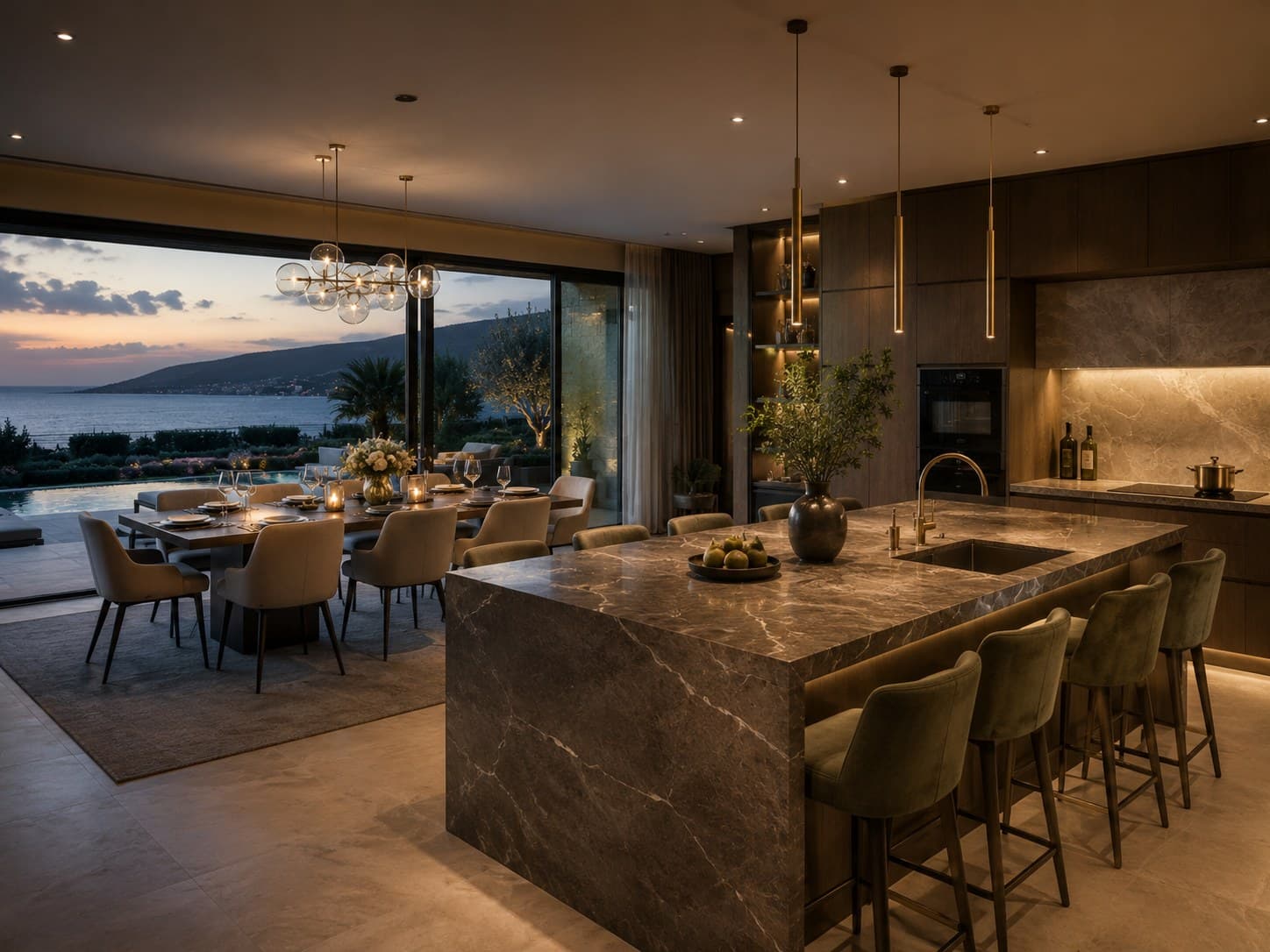 منظر من مشروع Yalova Coastal Luxury Villa