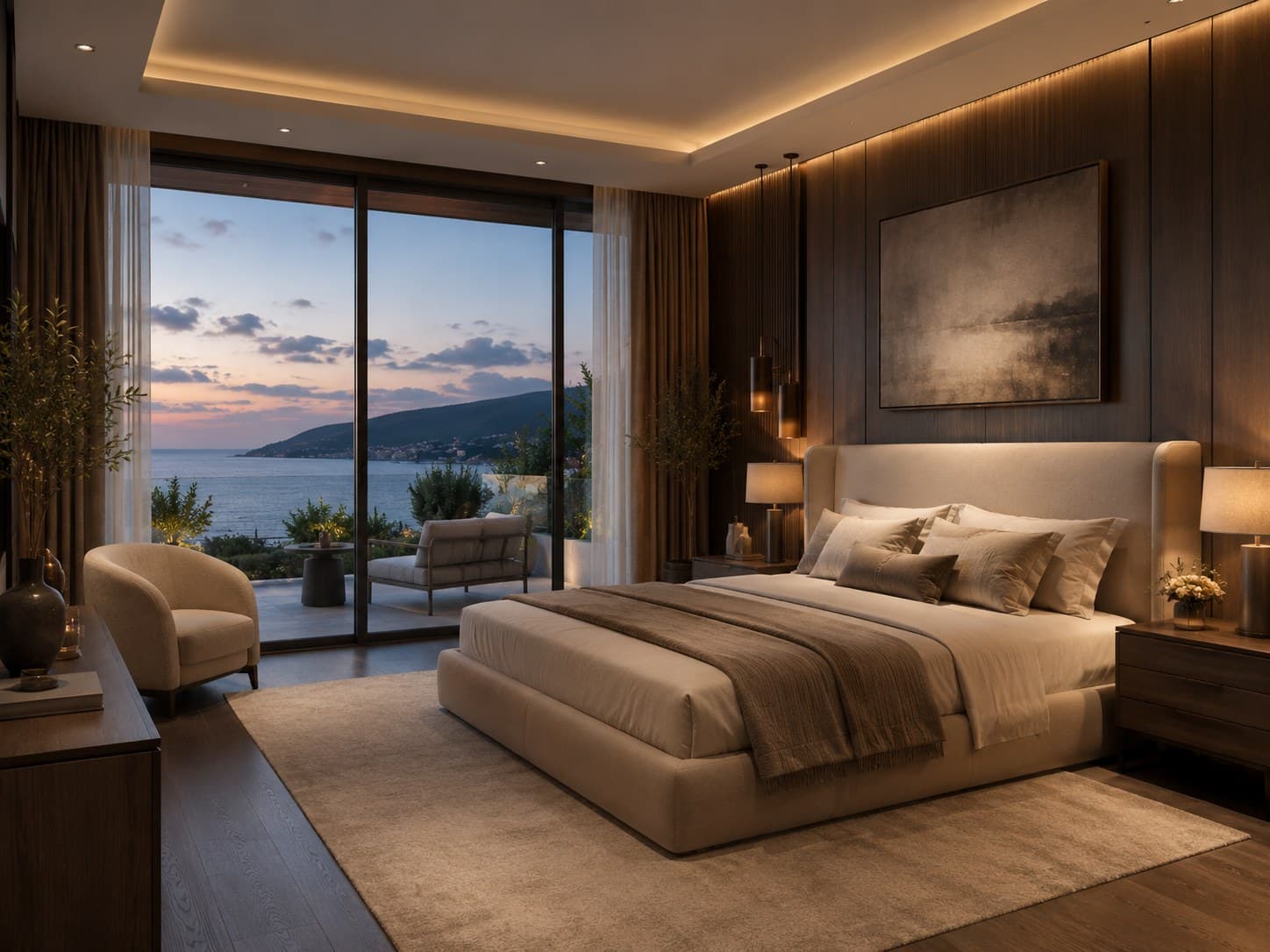 منظر من مشروع Yalova Coastal Luxury Villa
