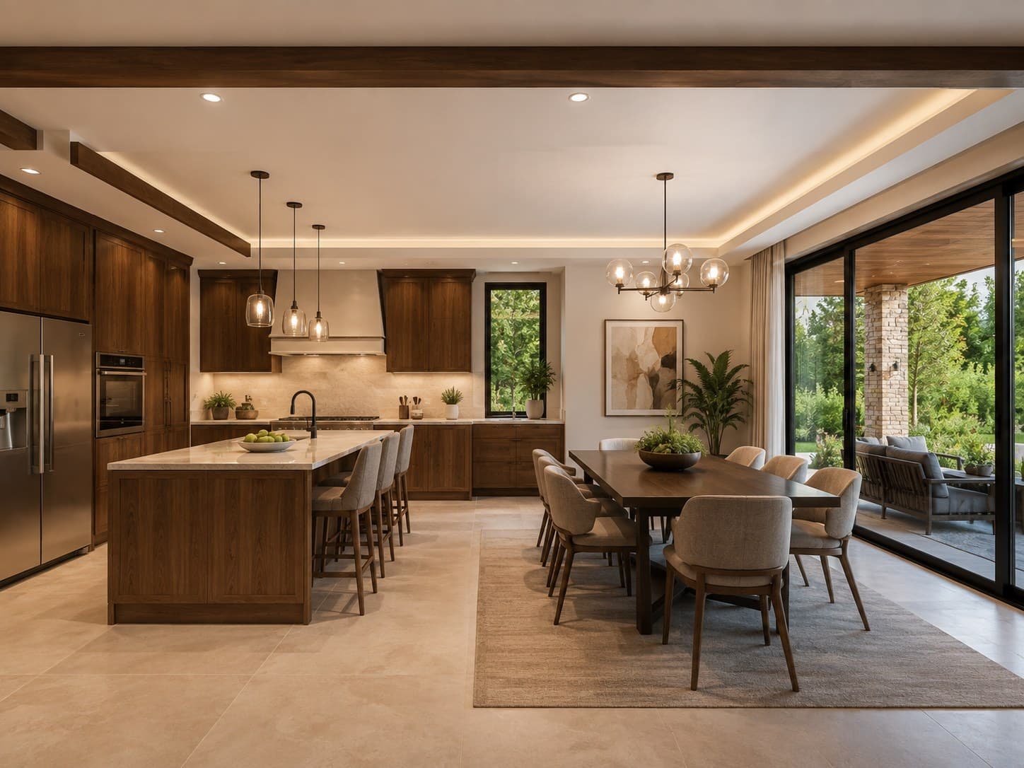 نمایی از پروژهٔ Yeşil Vadi Villa